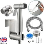 Stainless Steel Handheld Douche Bidet Toilet Spray Shower Shattaf Diverter Kit