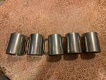 Extreme Rare ANTIQUE SILVER PLATED mugs
