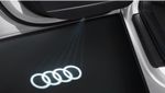 4G0052133G - Genuine Audi LED Puddle Lights Rings Logo - 2 x projector