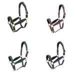 Shires ARMA Padded Pony/Horse Headcollar - Green, Black, Navy or Black Cherry