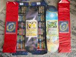 X2 Santa Cruz Pokemon Skateboard Deck - Jolteon & Flygon - PRICED AT WHAT I PAID