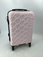 Engrave Design Women Vanity Case Cabin 4 Wheel Trolley Bag Travel Suit Case 2188