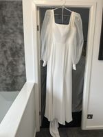 Georgia Bridal Wedding Dress Size Uk 12 Ivory RRP £1725 Button Missing BNWT
