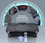 Power Vibration Plate Vibrating Machine Platform Exercise Body Shaker Massager🎁