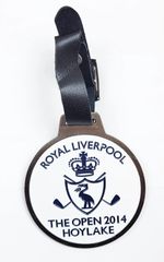 Open Championship Bag Tag RORY MCILROY 2014 Royal Liverpool Golf 16 new