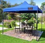 Blue Pop Up Gazebo 3mx3m Tentol 18kg Foldable Heavy Duty NEW