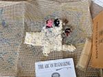 VINTAGE READICUT MEDIUM  RUG KIT PART WORKED