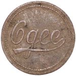 Great Britain CGEE 1d Token – Undated