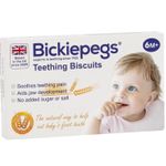 Bickiepegs Natural Teething 9 Biscuits 6-36+Months 38g