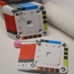 Pack of 100 Weaving Cards Tablet Weaving Card for Loom DIY