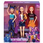 3PCS Kpop Demon Hunters Dolls Figure Cosplay Collectible Moveable Joint