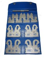Dasqua 22pc Radius Gauge set 0.5-15 with Holder 1352-2005 from rdgtools
