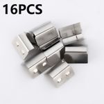 16x Wind Deflector Clips Car Channel Fits For Heko G3 SNED Clip Replacement Rain