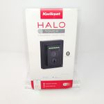 Open Box, Kwikset Halo Touch WiFi Smart Lock, Fingerprint Access, Matte Black