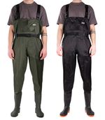 Savage Island Waterproof Nylon Chest Waders with Boots Camping Fishing Hunting