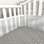 Cozy Cradle Breathable crib mesh liner, Brand new, White color, Crib bumper