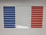 NFAS  Field Archery arrow color Decal Stickers. Peg. Rap Identification.