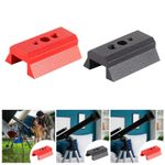 Dovetail rail plate provides telescope mounting adapter