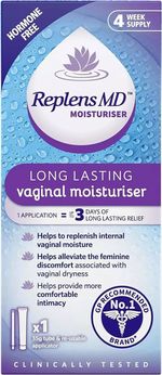 1x Replens Longer Lasting Vaginal Moisturiser 35g
