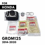 Genuine Cylinder Piston Rings Gaskets Top End Kit For 2014-2020 Grom125 Grom 125