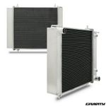 50mm ALUMINIUM TWIN CORE RADIATOR RAD FOR LAND ROVER DISCOVERY DEFENDER 200 TDI