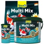 Tetra Pond Multi Mix Fish Food 1L 4L 10L 4-in-1 Sticks Flakes Wafer Koi MultiMix