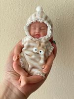 Lifelike Mini Silicone Reborn Doll – Handmade Newborn Girl Baby for Gifts