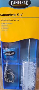 NEW! CAMELBAK HYDRATION SYSTEM WATER BAG RESERVOIR & PIPE CLEANING KIT, GENUINE