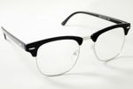 DESIGNER READING GLASSES Retro Vintage Style Black +1.25 1.5 2 2.5 3 3.5