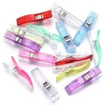 100pcs Sewing Clips Wonder Clips Quilting Fabric Craft Knitting Crochet Multi uk