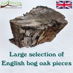 English Bog Oak Wood Pieces for Woodturning Individually Priced
