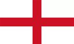 England Flag, 5x3FT St George Cross Brass Eyelets Double Stitch