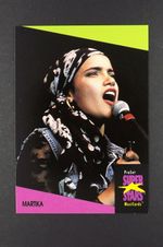 1 x 1991 Proset MusicCard Super Stars 84 # Martika
