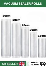 Food Vacuum Sealer Rolls Bags Vaccum Food Storage Saver Vac Seal Pack Embossed