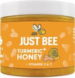 Just Bee Turmeric + Honey (260) | With Turmeric Extract, Vitamin D & Vitamin C 
