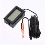 Digital Thermometer Scooter Moped Quad ATV Motorcycle Engine Temperature Gauge LCD