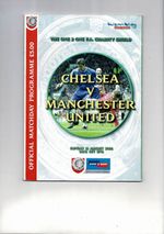 2000 Chelsea v Manchester United Charity Shield Football Programme