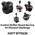 Custom-Made to Order Shifter Mount for Playseat Challenge