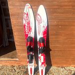 Connelly Water Skis Pair with Bindings - Red/White/Black Colourway