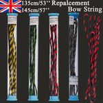 Archery 53"/57" Flemish Replacement Bow String 16 Strands for Longbow Recurvebow