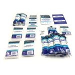 10 PERSON MEDICAL HOME WORK HSE APPROVED EMERGENCY PREMIER FIRST AID KIT REFILL