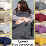 Luxury Duvet Cover Reversible Single Double King Size Quilt Covers Bedding Set