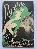 GRAND GUIGNOL - Pigalle No 10 1950 magazine with 4 page illustr. article EX+