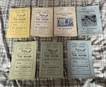 7 x 1958-1961 FEATHERSTONE ROVERS RUGBY LEAGUE RL COLLECTION BUNDLE BULK LOT