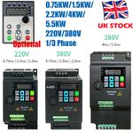 220V 380V 1.5KW 2.2KW 4KW 5.5KW Variable Frequency Drive Inverter Converter VFD