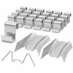 Greenhouse Glazing Glass Clips W + Z or Mixed Pack Spring Wire Glass Fixing Clip