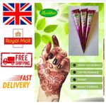MADIHA NAIL HENNA CONES, RED 3 Cones