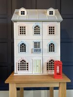 Premium Little Forest Animals "House of London" Dollhouse & Furniture Set