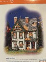DEPT 56 HALLOWEEN Spooky Farmhouse 56.55315 complete works great free shipping