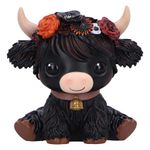 Moo Crew - Dahlia 10.5cm Nemesis Now Gift Present Statue Mystical Cow Cute
